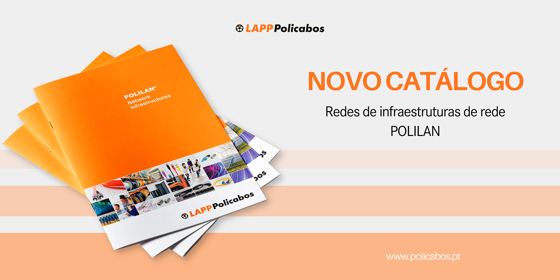 Novo Catálogo POLILAN: Soluções Técnicas para Instalações de Cabos de Comunicação