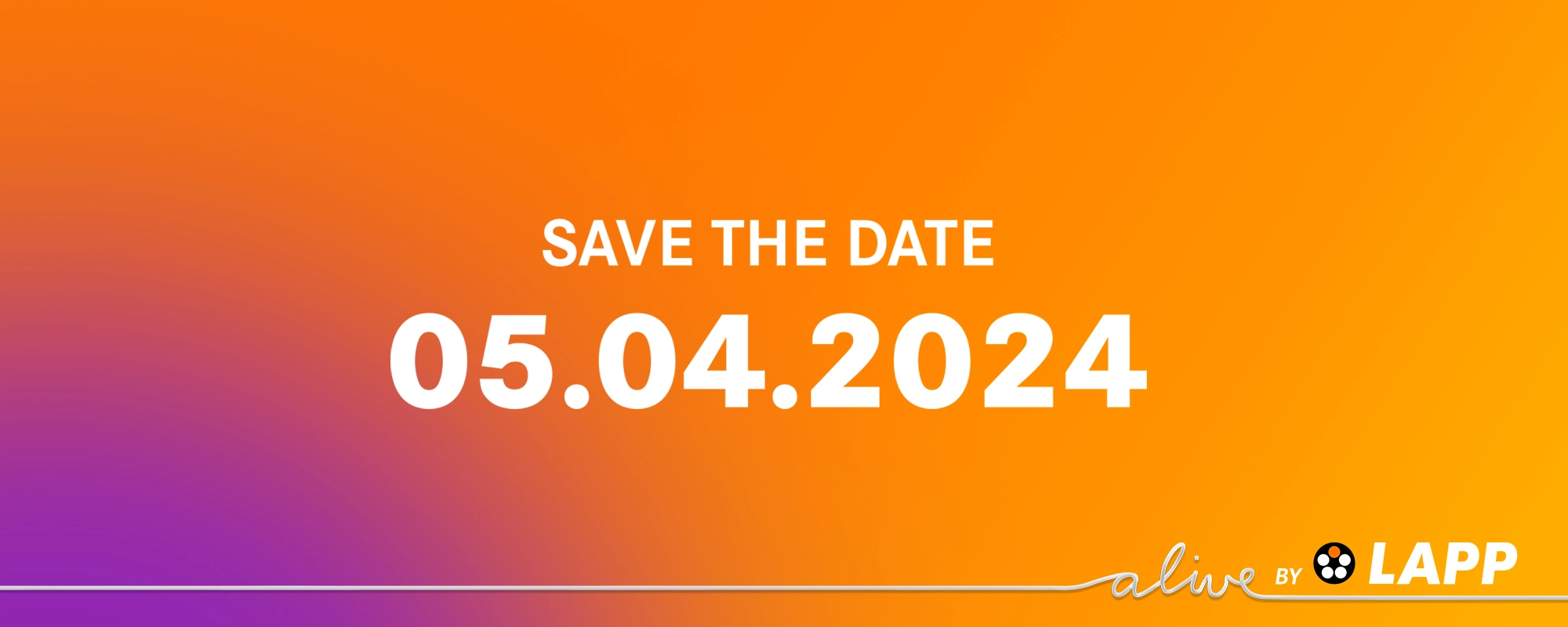 save the date web
